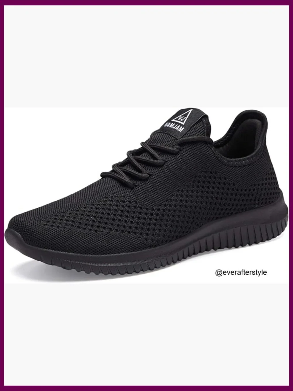 Men's Athletic Shoes Ultra Lightweight Breathable Mesh Lace-Up Walking Sneakers